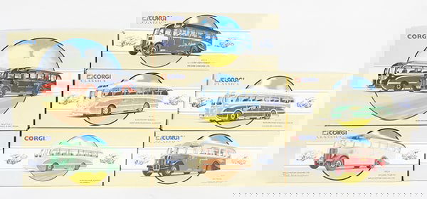7 CORGI COMMERCIAL BUSES (1 of 2)