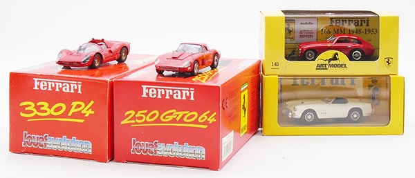 4 FERRARI MODELS (1 of 2)