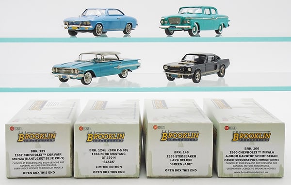 4 BROOKLIN MODELS  AUTOS (1 of 2)