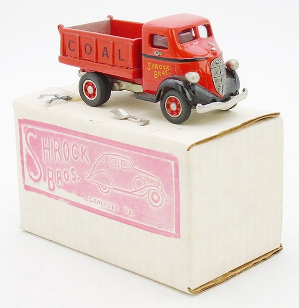 SHROCK BROS #13 1936 STUDEBAKER COE COAL DUMP TRUCK (1 of 3)