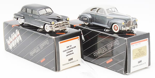 2 WESTERN MODELS VEHICLES (1 of 2)