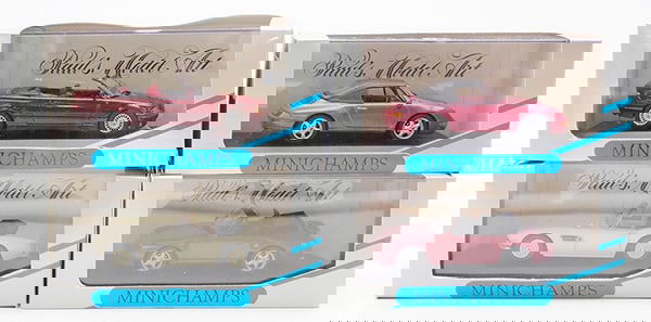 4 MINICHAMPS PAULS MODEL ART AUTOS (1 of 1)