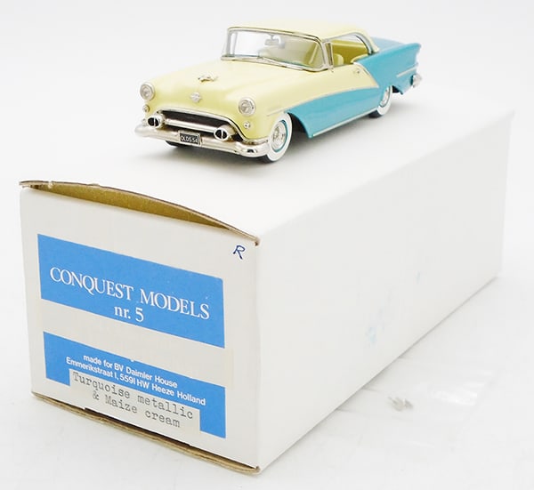 CONQUEST MODELS #5 1954 OLDSMOBILE 98 HOLIDAY HARD TOP (1 of 2)