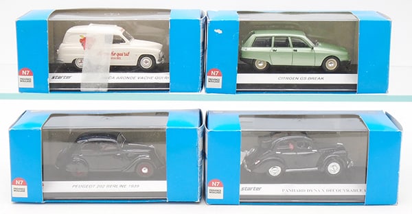 4 PROVENCAL MOULAGE VEHICLES (1 of 2)