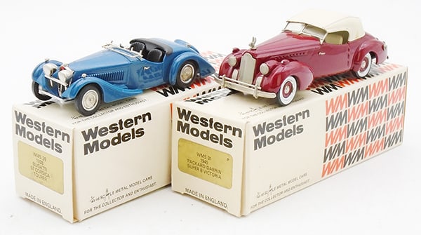 2 WESTERN MODEL VEHICLES (1 of 2)