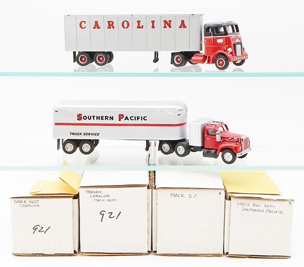 2 DEHANES MODELS TRACTOR TRAILERS (1 of 2)