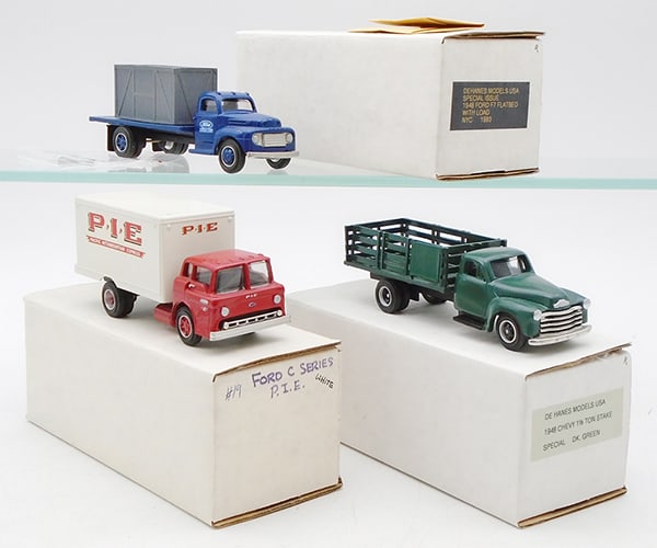 3 DELHANES MODELS TRUCKS (1 of 2)