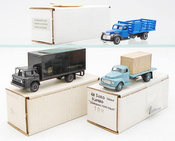 3 DEHANES MODELS TRUCKS (1 of 2)