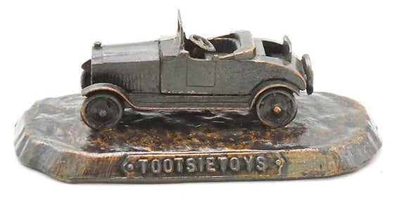 TOOTSIETOY 1927 BRONZE DESK ORNAMENT