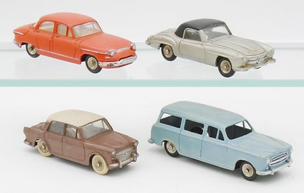 4 FRENCH DINKY VEHICLES