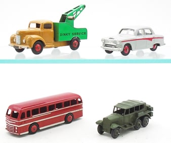 4 DINKY VEHICLES