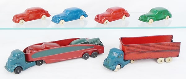 8 AUBURN RUBBER VEHICLES