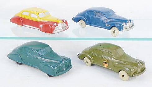 4 AUBURN RUBBER 1940 OLDSMOBILES