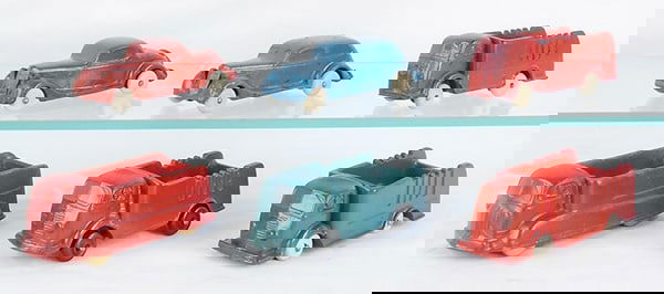 6 AUBURN RUBBER VEHICLES