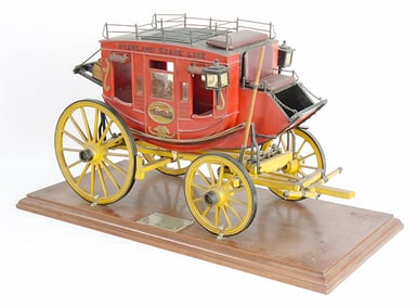OVERLAND STAGE COACH MODEL