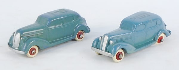 2 PERFECT RUBBER PLYMOUTHS