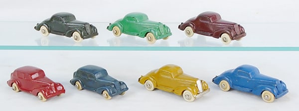 7 RAINBOW RUBBER 1935 OLDSMOBILES