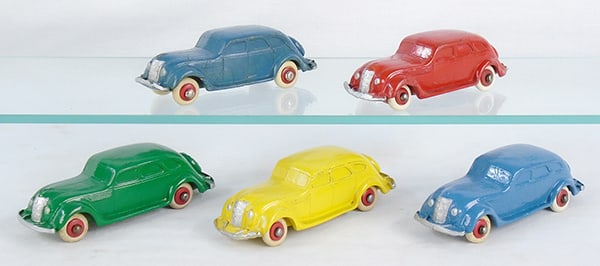 5 RUBBER 1935 CHRYSLER AIRFLOWS