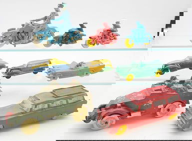 8 VINYL & RUBBER TOYS