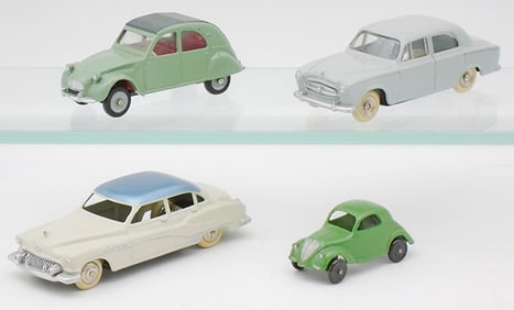 4 FRENCH DINKY VEHICLES