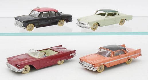4 FRENCH DINKY VEHICLES