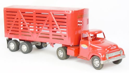 TONKA 1955 #36 LIVESTOCK TRAILER