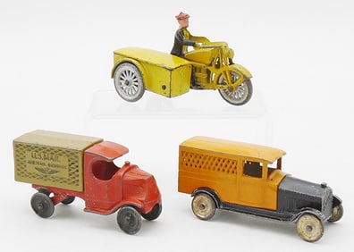 3 TOOTSIETOY VEHICLES