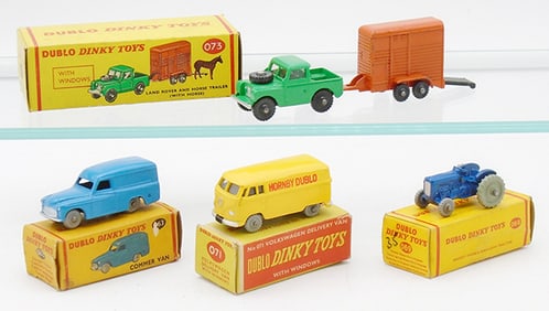 4 DINKY DUBLO VEHICLES
