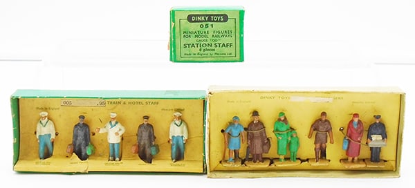 3 DINKY FIGURE SETS