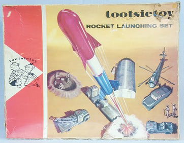 TOOTSIETOY 4320 ROCKET LAUNCHING SET