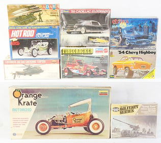 9 MODEL KITS