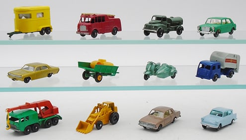 12 MATCHBOX VEHICLES