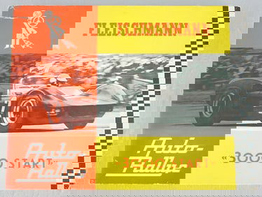 FLEISCHMANN AUTO RALLYE SLOT CAR SET