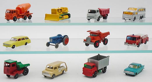12 MATCHBOX VEHICLES