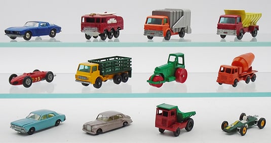 12 MATCHBOX VEHICLES