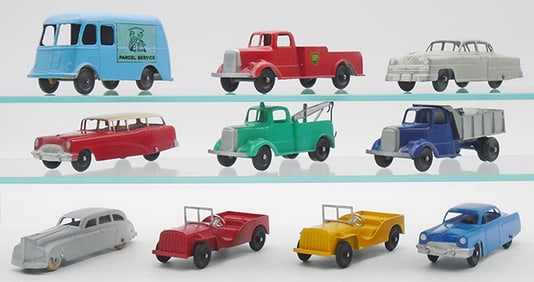 10 TOOTSIETOY VEHICLES