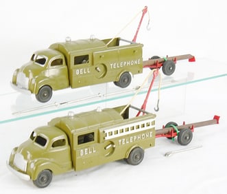 2 HUBLEY 504 GMC TELEPHONE TRUCKS