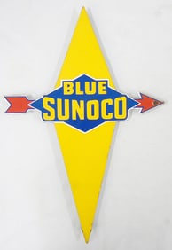 BLUE SUNOCO SIGN