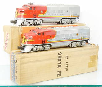 LIONEL 2333 SANTA FE F3 DIESELS (1 of 2)