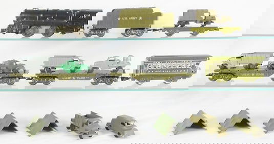 MARX MILITARY TRAIN SET