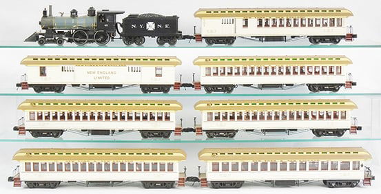 MTH NY & NEW ENGLAND WOODSIDED TRAIN SET