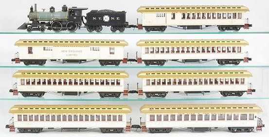 MTH NY & NEW ENGLAND WOODSIDED TRAIN SET (1 of 3)