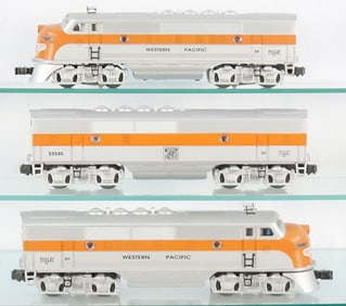 LIONEL WESTERN PACIFIC ABA DIESELS