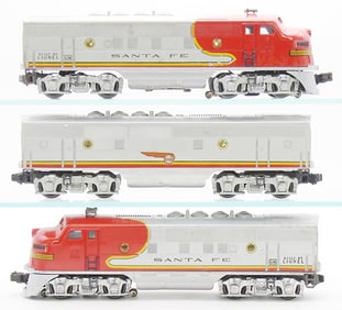 LIONEL 2353 SANTA FE ABA DIESELS