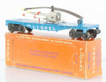 LIONEL 6820 AERIAL MISSILE TRANSPORT CAR