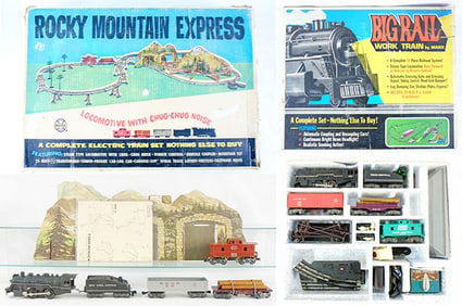 2 MARX TRAIN SETS