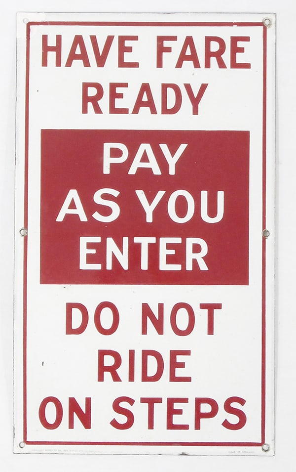 ENGLISH BUS SIGN (1 of 1)