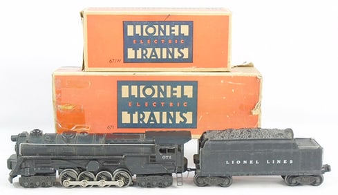 LIONEL 671 TURBINE LOCO & TENDER