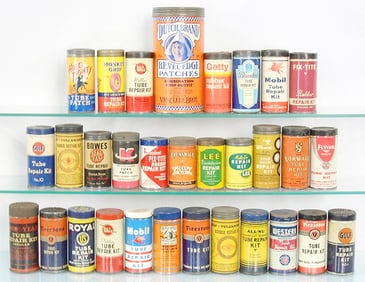 31 AUTOMOTIVE TUBE REPAIR CANS