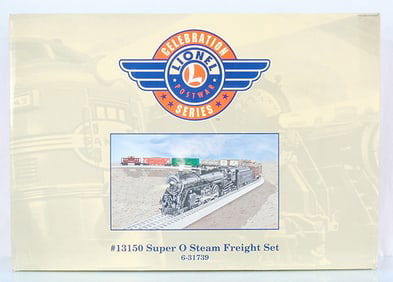 LIONEL 31739 SUPER O STEAM FREIGHT SET